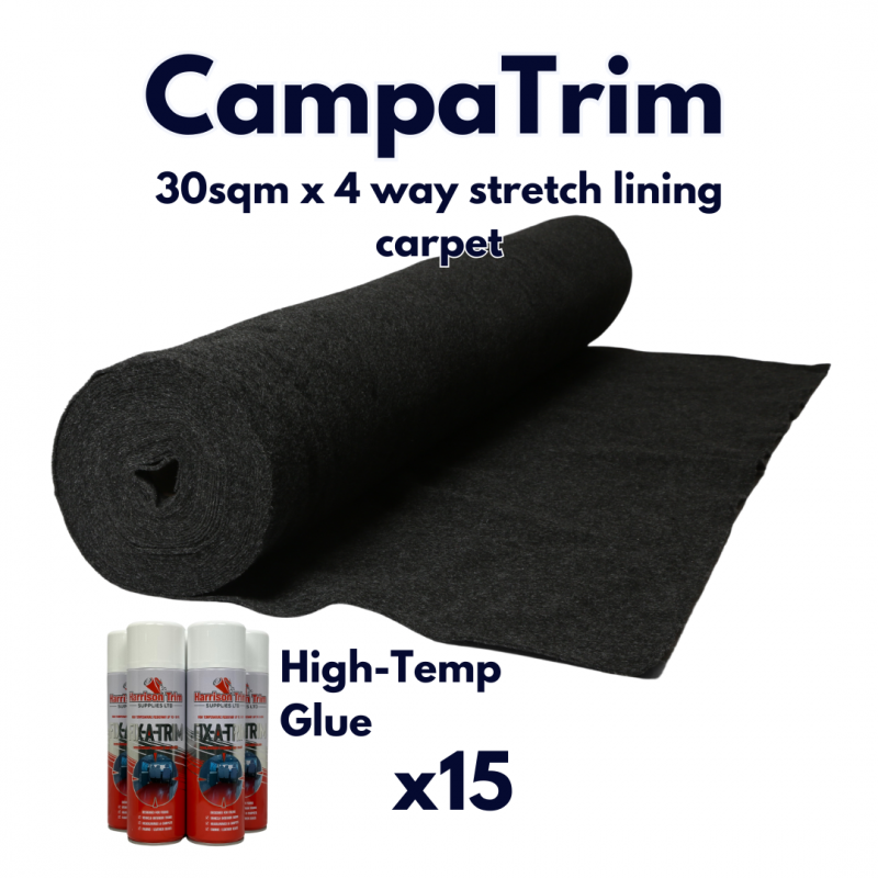 CampaTrim 30sqm + 15 high temp glue 