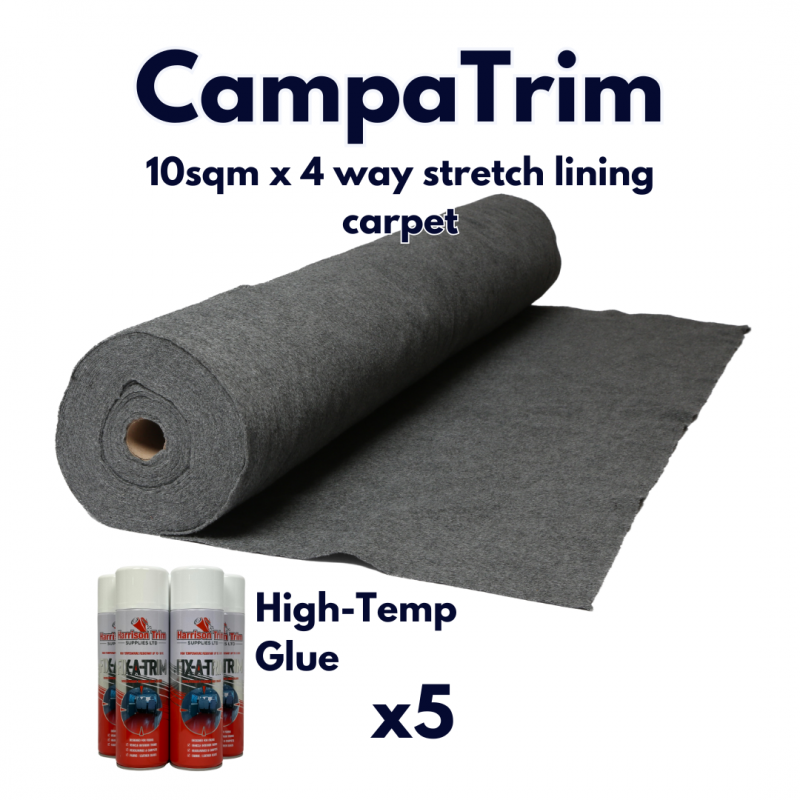 CampaTrim 10sqm + 5 High Heat glue