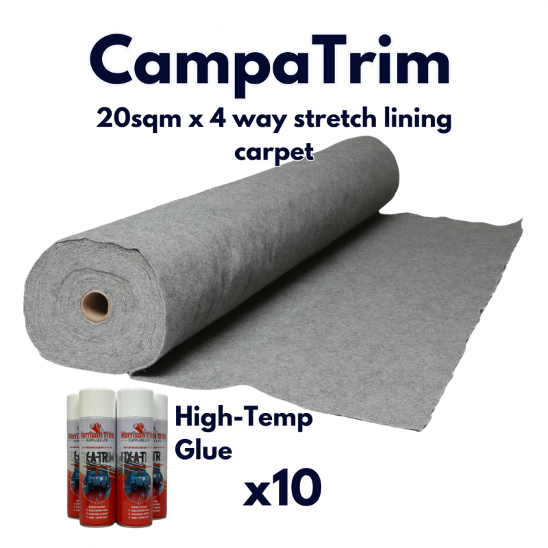 CampaTrim 20sqm + 10 high heat glue 